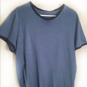 Banana Republic Crew Neck T-shirt Blue Mens XL